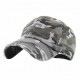 Quality Vintage Washed Distressed 6 Panel Dad Hats Plain Black Men Camouflage Baseball Cap